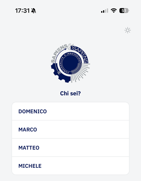 Chi sei — scelta del nome